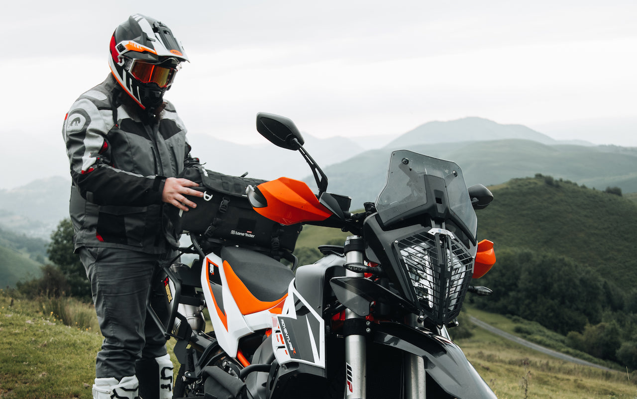 Cómo mantenerte organizado durante un viaje en moto