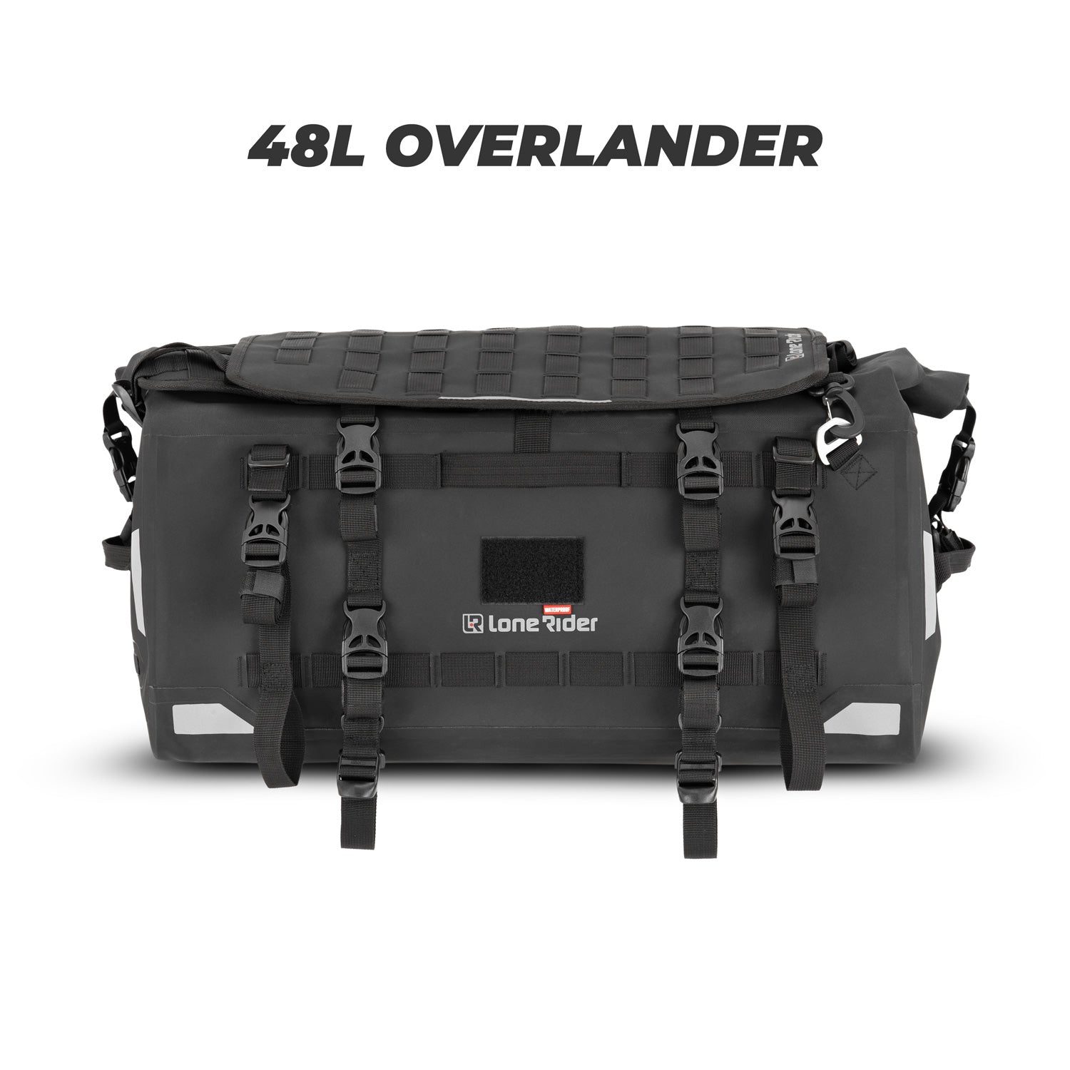 Overlander Adventure Motorcycle Soft Luggage: 48L / 30L Bags