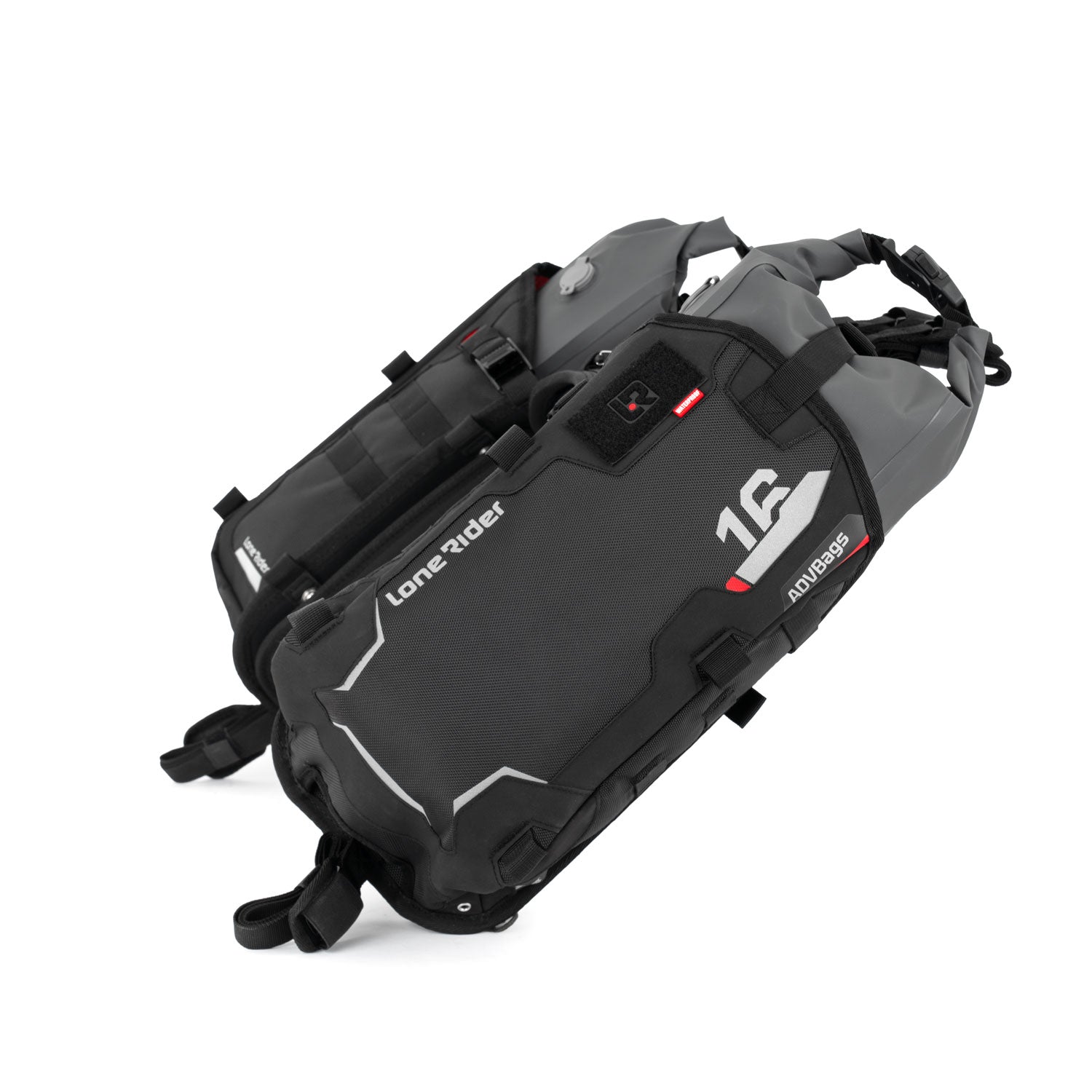 GW値下　ネイタルデザインx RIDEBAG FOLDINGBOX HI LOW ADVBags 16 – Rackless Saddle Bags – Lone Rider