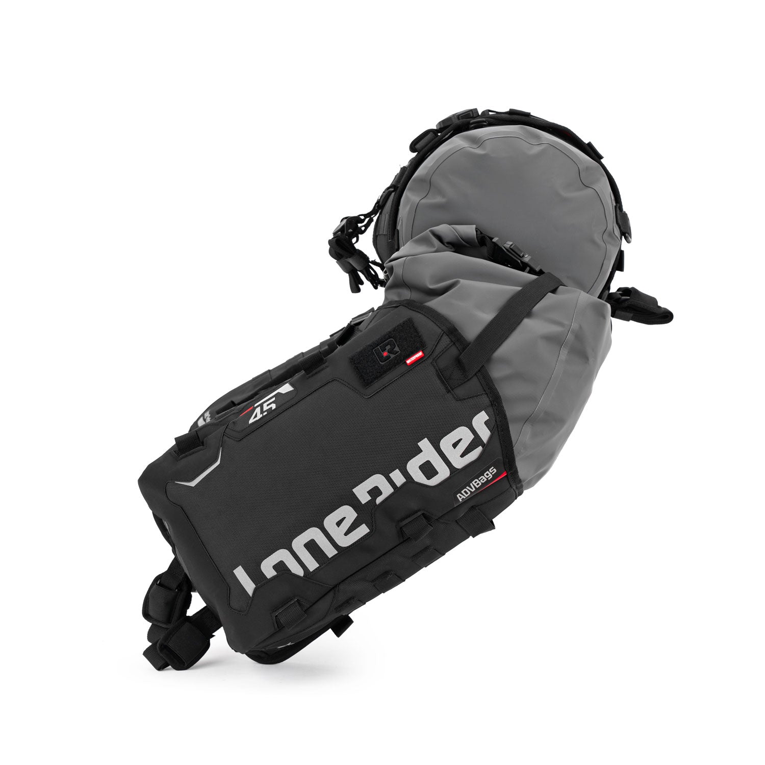 【希少】ネイタルデザインx RIDEBAG FOLDINGBOXコラボ LOW ADVBags 45 – Rackless Saddle Bags – Lone Rider