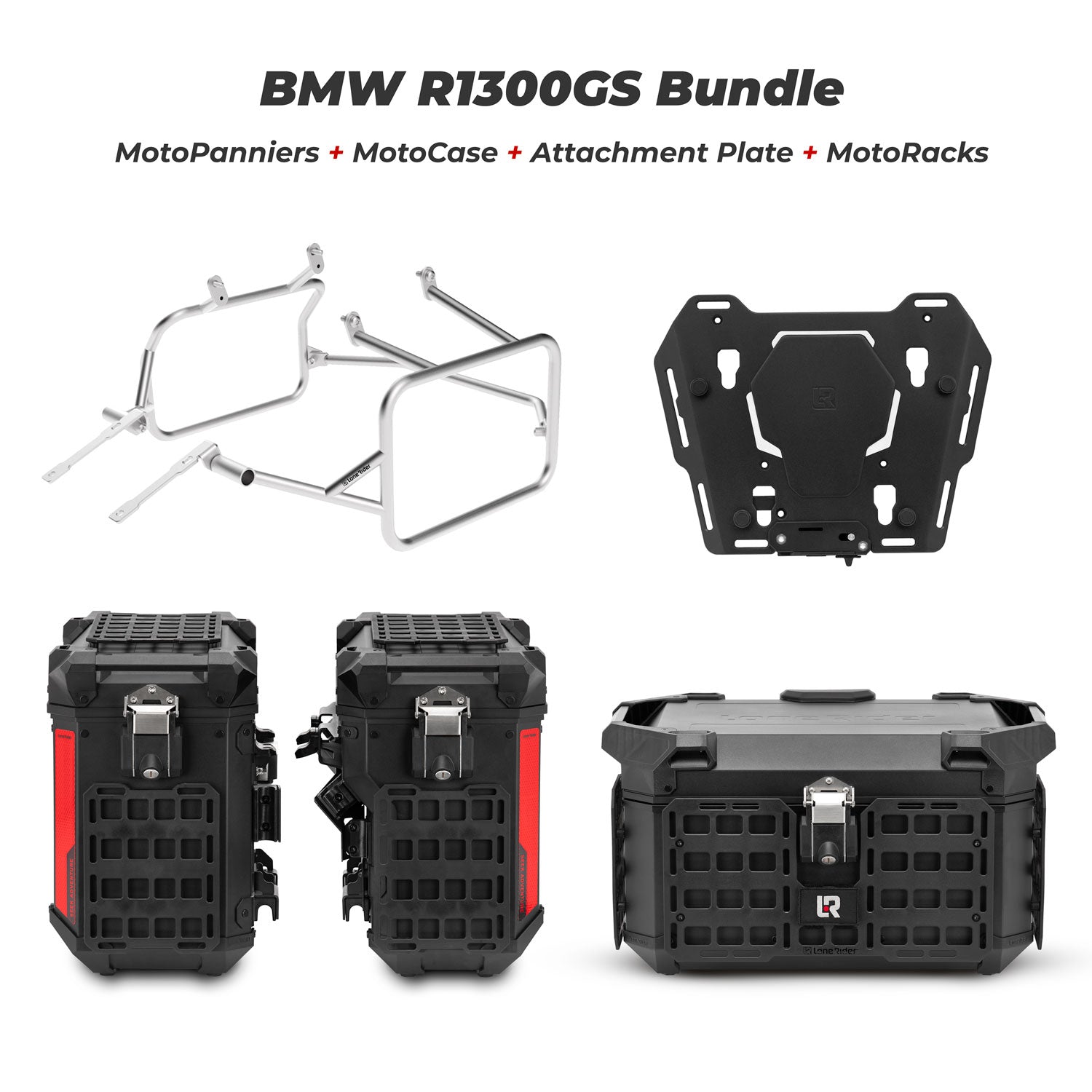 MotoPanniers – The Ultimate set of Hard Cases – Lone Rider