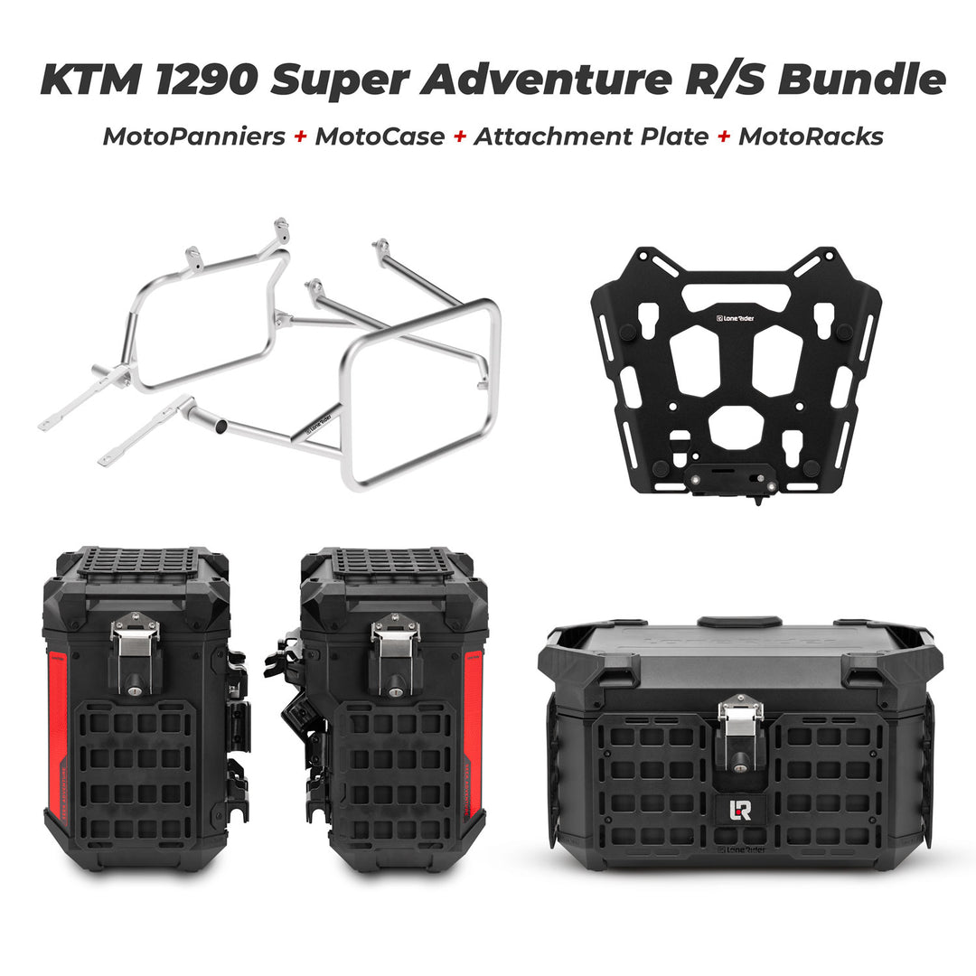 MotoPanniers – The Ultimate set of Hard Cases – Lone Rider