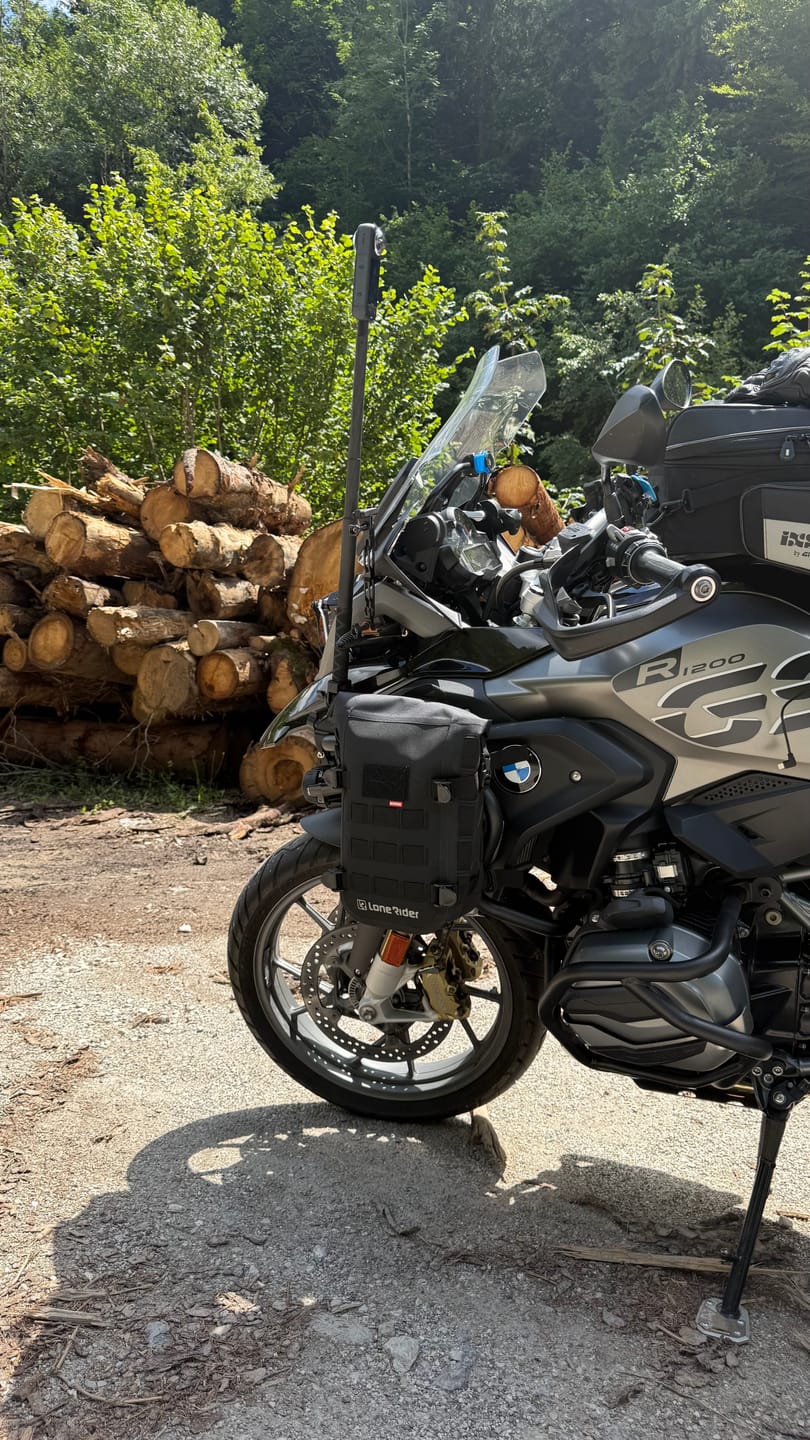 Lone Rider : mini-motortas voor je adventure-motorfiets