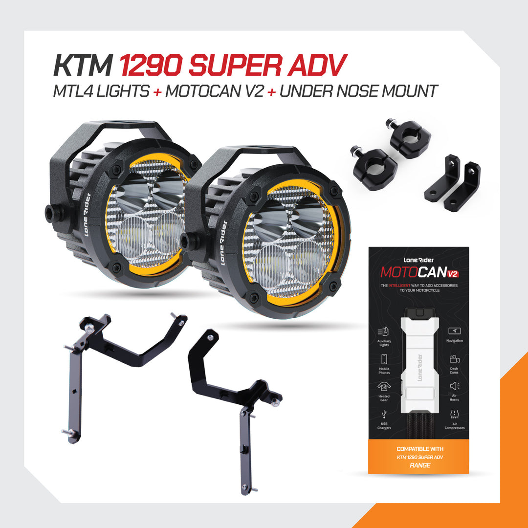 MTL4 Motorcycle Lights  – The World’s Smartest Motorcycle Auxiliary Lighting System