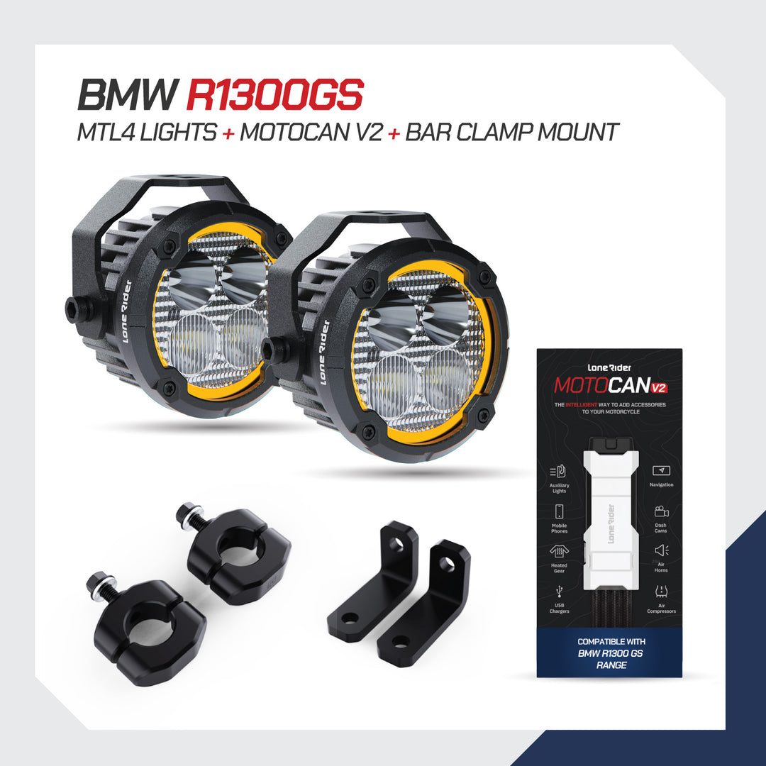 MTL4 Motorcycle Lights  – The World’s Smartest Motorcycle Auxiliary Lighting System