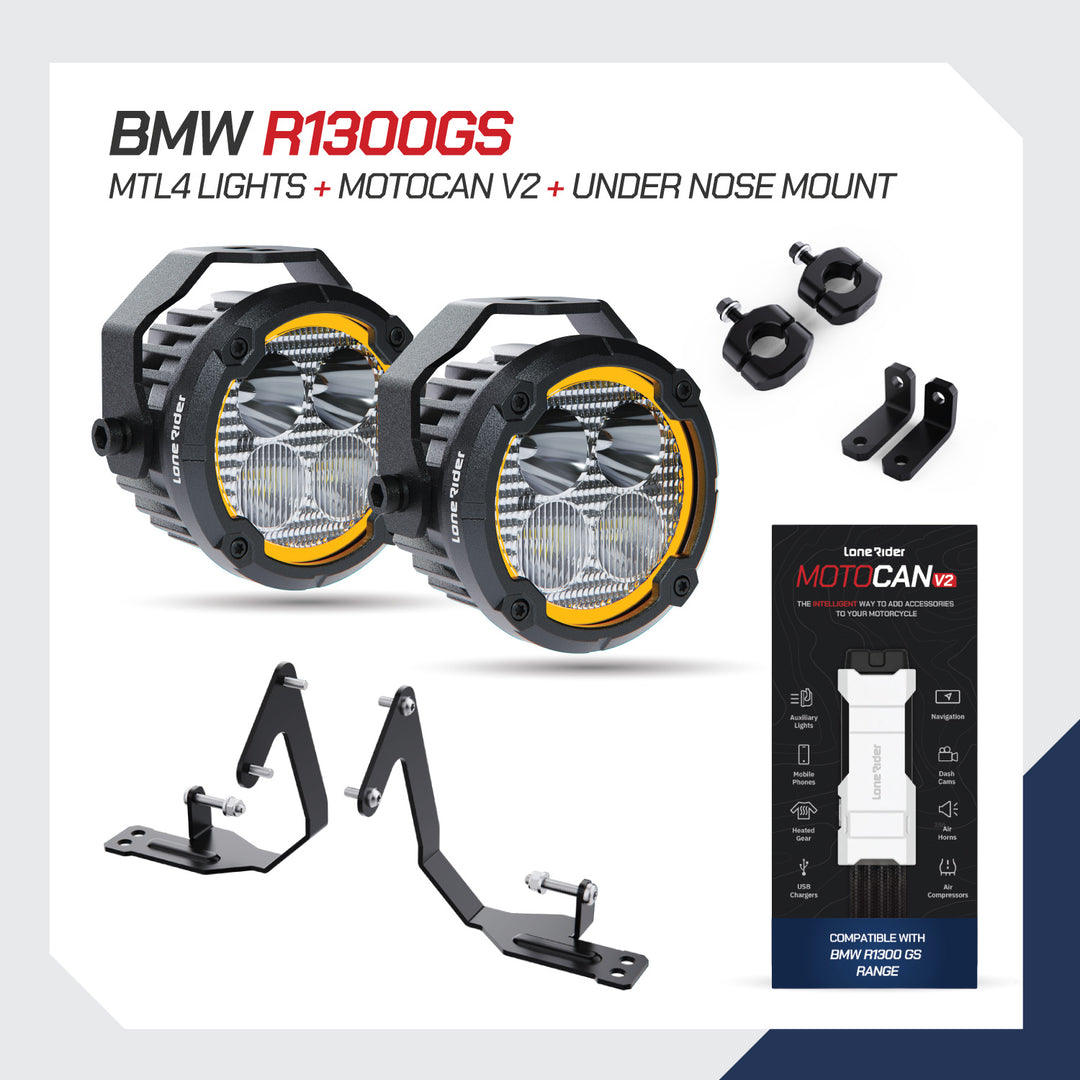 MTL4 Motorcycle Lights  – The World’s Smartest Motorcycle Auxiliary Lighting System