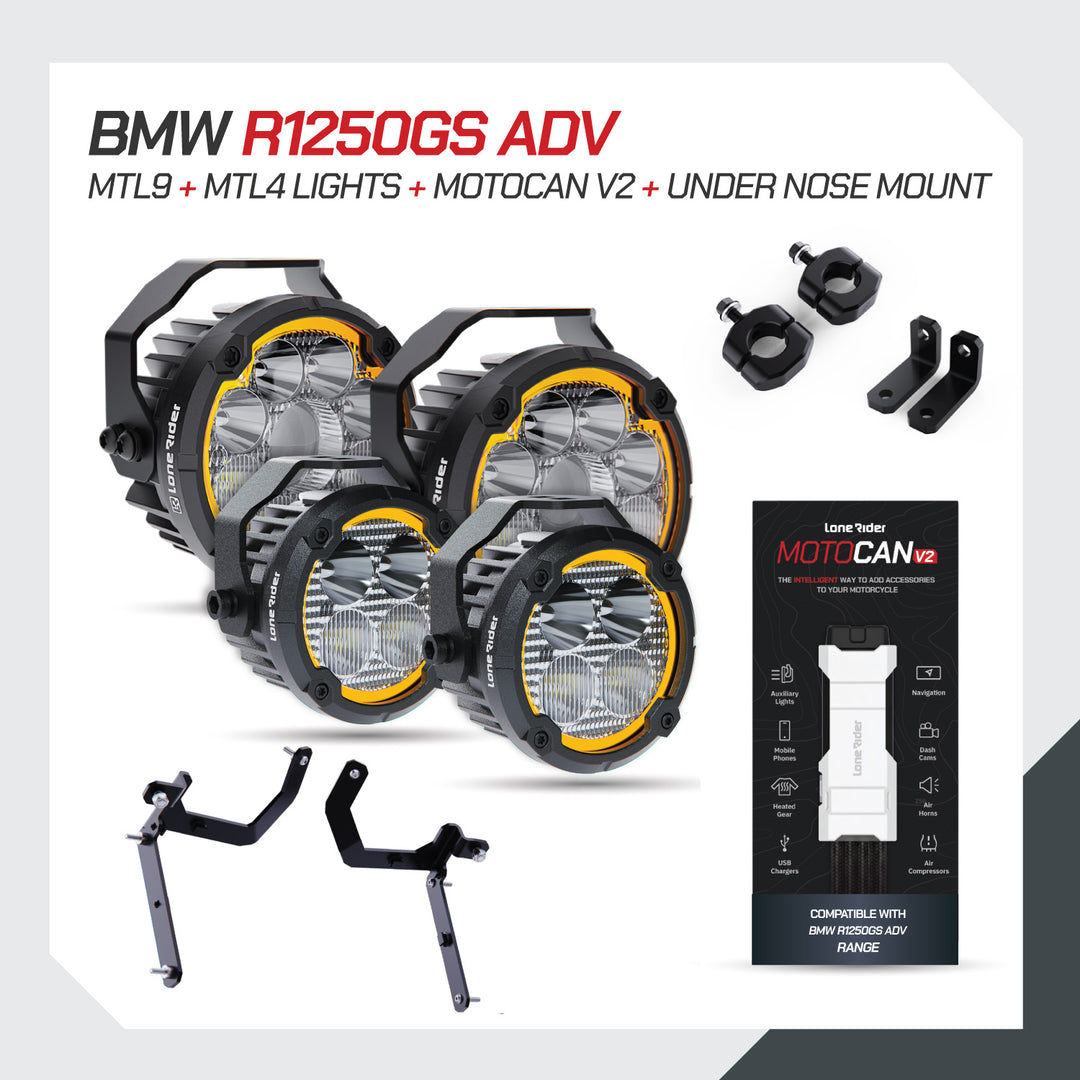 MTL4 Motorcycle Lights  – The World’s Smartest Motorcycle Auxiliary Lighting System