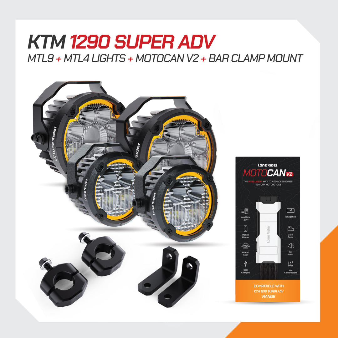 MTL4 Motorcycle Lights  – The World’s Smartest Motorcycle Auxiliary Lighting System