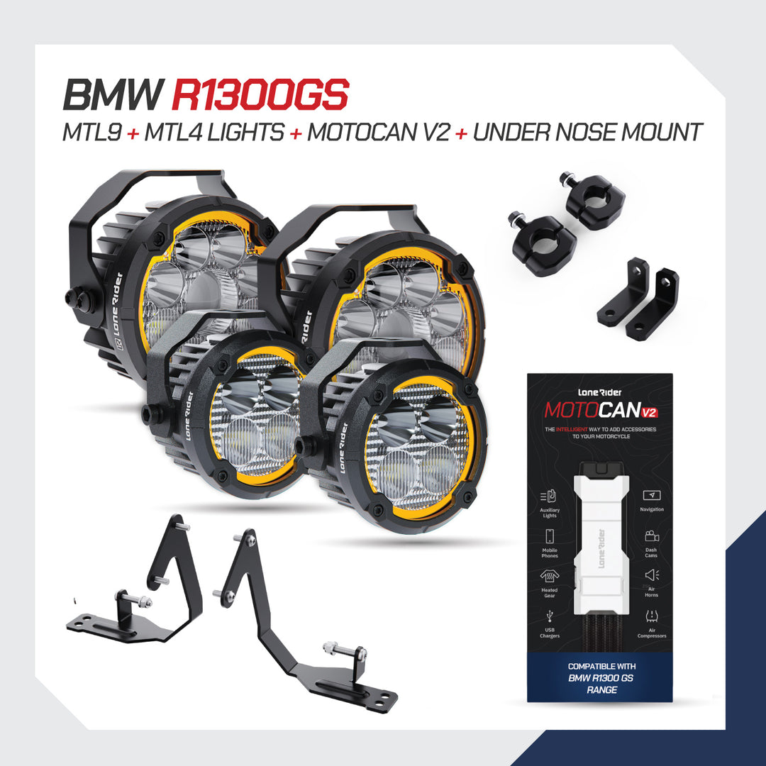 MTL4 Motorcycle Lights  – The World’s Smartest Motorcycle Auxiliary Lighting System