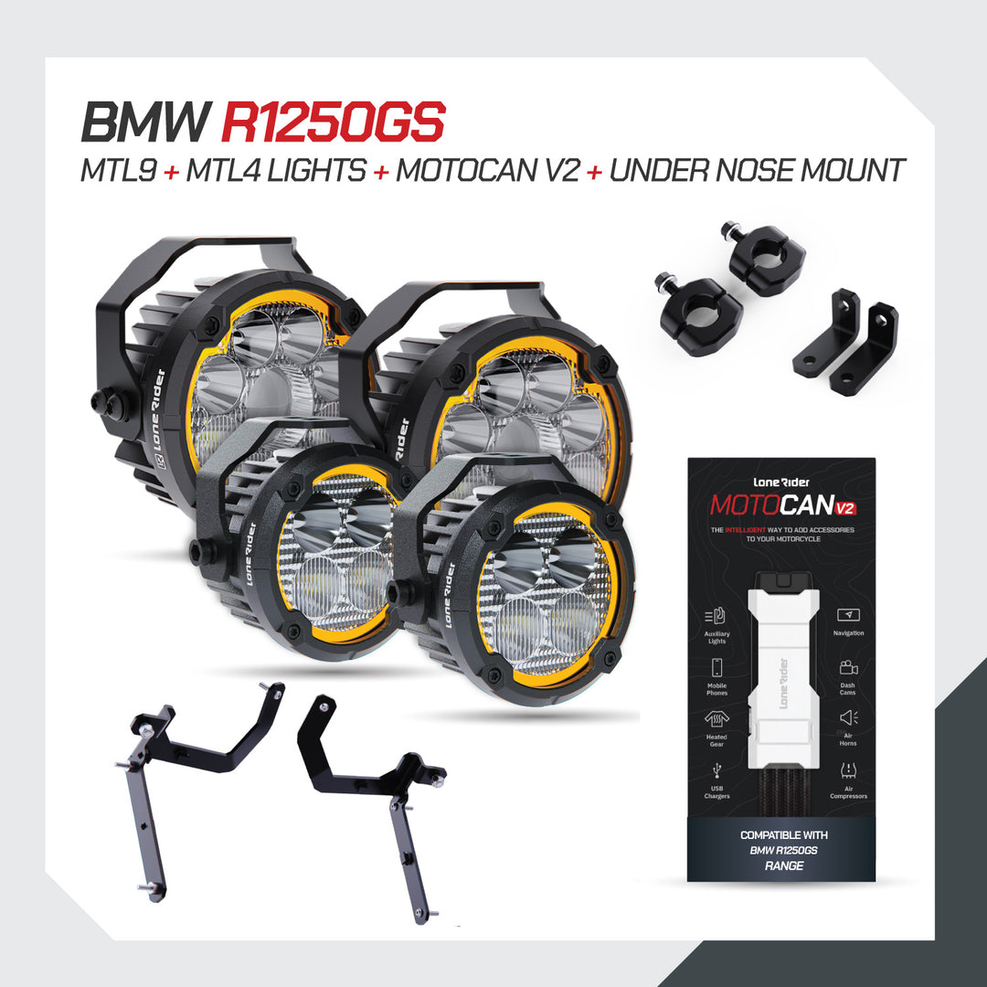 MTL4 Motorcycle Lights  – The World’s Smartest Motorcycle Auxiliary Lighting System