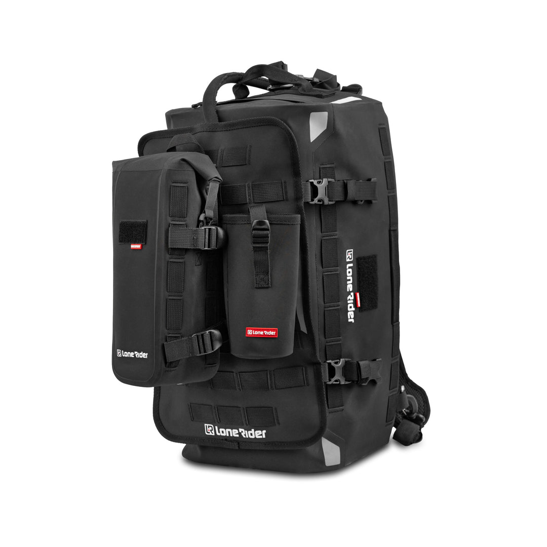 Overlander Adventure Motorcycle Soft Luggage: 48L / 30L Bags Overlander Adventure Motorcycle Soft Luggage: 48L / 30L Bags
