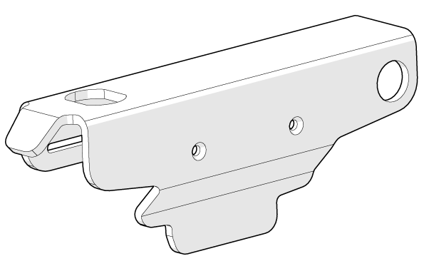 Peças sobressalentes do sistema de fixação MotoBags [V2]