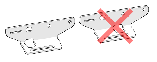 Peças sobressalentes do sistema de fixação MotoBags [V2]