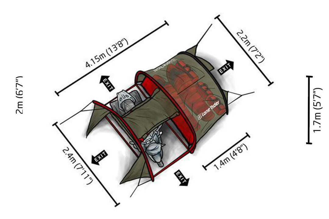MotoTent – Lone Rider