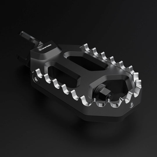 Image of two motorcycle foot pegs