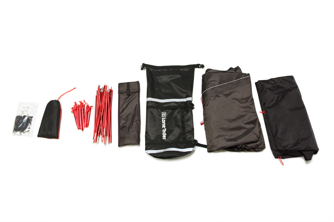 lonerider zelt ADVTent Adventure Motorcycle Tent