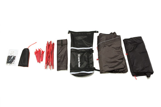 Tienda para motocicleta ADVtent Rider Tienda para 2 personas Todo lo que viene con la tienda